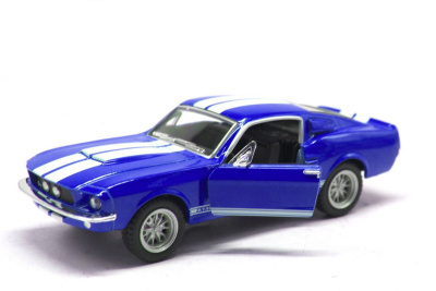 Машинка KINSMART Shelby GT500 (синя) Kinsmart KT5372W