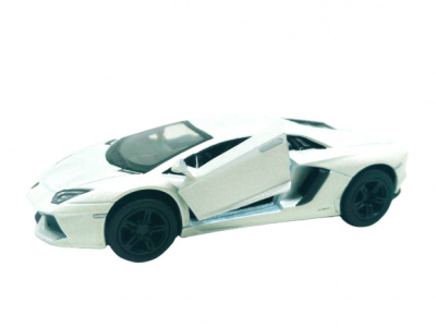 Машинка KINSMART Lamborghini Aventador LP 700-4 (біла) Kinsmart KT5355W
