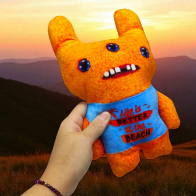 Зубастик Фуглер У відпустці 25 см, помаранчевий Копиця 00516-5