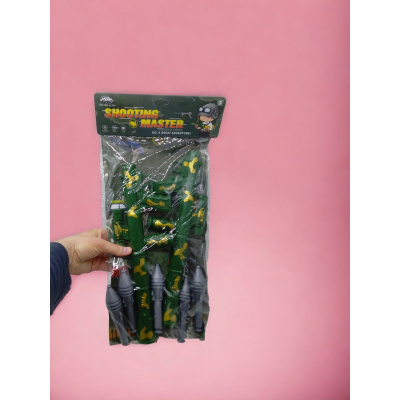 Іграшка Гранатомет, 2 штуки, 5 ракет HUAN SHENG JIA TOYS 8005B