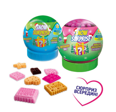 Слайм Snow Surprise, 210 мл Окто 80146
