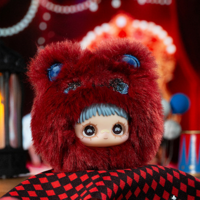 Колекційна м'яка іграшка з кільцем Шалений цирк Pop Top HC029 Hi TOY "серії MayMei"