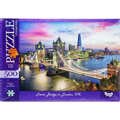 Пазли Міст 500 ел Dankotoys С500-15-01,02,03,04...12