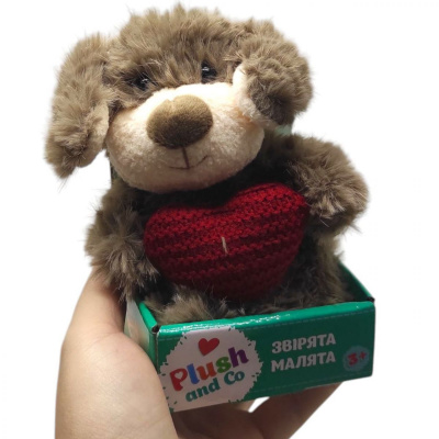 Мʼяка іграшка Plush and Co. Песик (БЕЖЕВИЙ) 12 см Plush and Co PLC25013