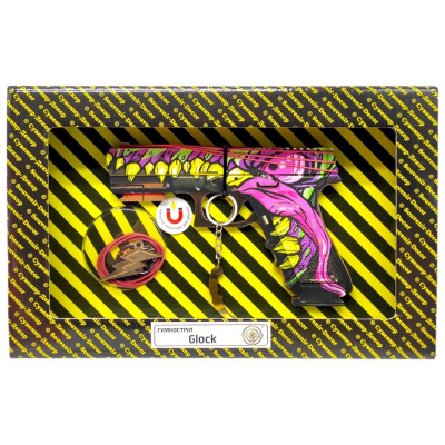 Гумкостріл GLOCK MONSTER BOX (набір резинок) Сувенир-Декор GL-MO