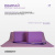 Набір для йоги та фітнесу EasyFit Polarity Set: килимок, два блоки та ремінь (padma) EasyFit EF-2421s-VP