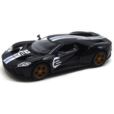 Машинка FORD GT (HERITAGE EDITION), чорна Kinsmart KT5448W