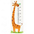 Ростомір за номерами "Жирафик" 15122-AC 30х80 см