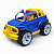 Машинка пластикова Позашляховик Джип синій кузов Bamsic 338