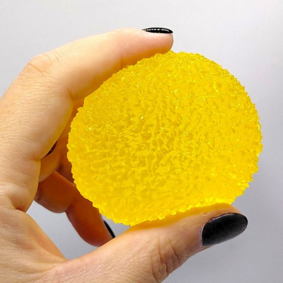 Сквіш антистресс Куля пориста 5cm (ЖОВТИЙ) MIC 712465