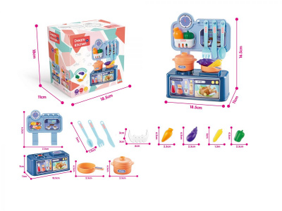 Ігровий набір Dream Kitchen, 13 предметів Inbealy 771-5