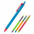 Ручка масляна автом. Reporter Color, синя Axent AB1069-02-A