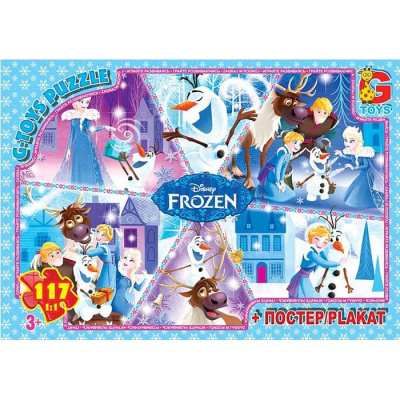 Пазли Крижане серце, 117 ел Gtoys FR044