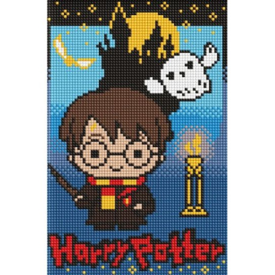 Алмазна мозаїка без підрамника - Harry Potter: Таємниці темного замку ©Warner Bros Ідейка AMC20504