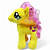 Мʼяка іграшка My little pony. Флатершай (15 см) жовта MIC C12903
