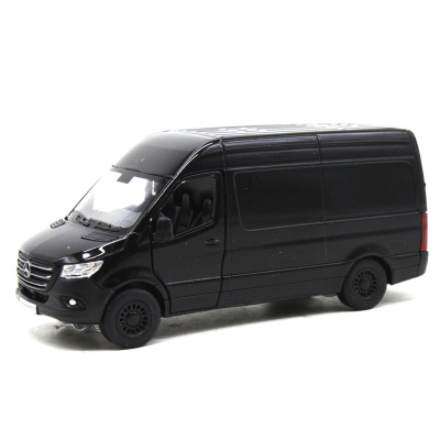 Мікроавтобус Mercedes Benz sprinter, чорний Kinsmart KT5426W