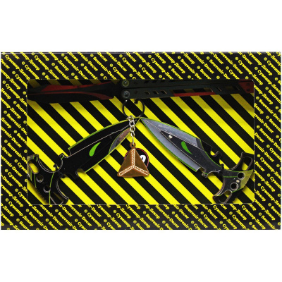 BOX Сувенірний SO-2 МЕТЕЛИК BLACK WIDOW & HARMONY daggers Сувенир-Декор SO2-11-B