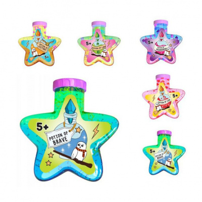 Слайм з блискітками Magic Star, 160 мл Окто 80150