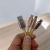 Кабель тканинний 3 в 1, MicroUSB, Type-C та Lightning (золотистий) MIC MBS142