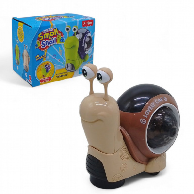 Музична іграшка Веселий Равлик (бежевий) MIC RS-3150