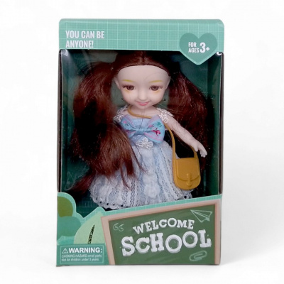 Лялька шарнірна Welcome School, 15 см MIC YL605-7/9/10