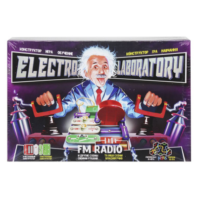 Електронний конструктор Electro Laboratory. FM Radio Dankotoys ELab-01-01