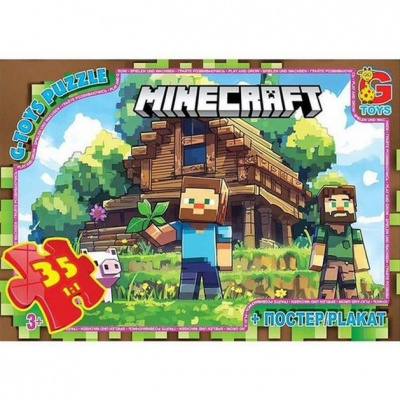 Пазли Minecraft (Майнкрафт), 35 ел Gtoys MC798