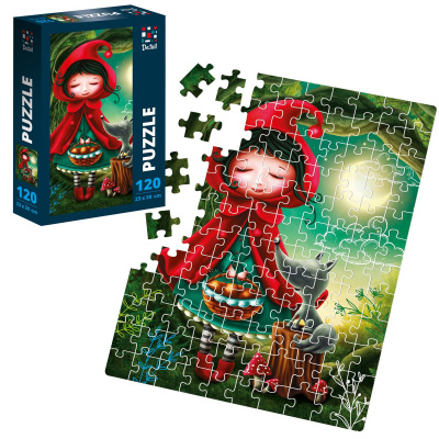 Пазли Червона шапочка, 120 елем. De.tail DT100-11