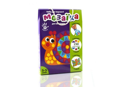Набір для творчості Мозаїка. Равлик Vladi Toys VT4511-01