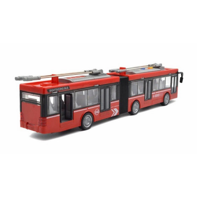 Дитячий інерційний тролейбус WY915A, масштаб 1:16