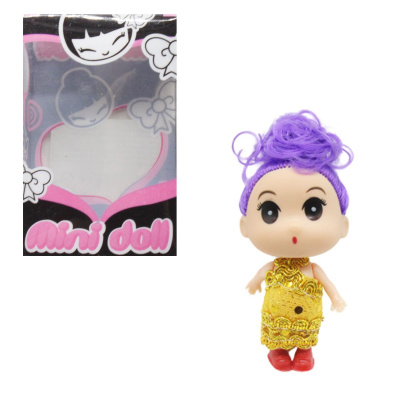 Лялька Mini doll, фіолетовий jacko toys 1122