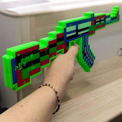 Автомат Minecraft/Майнкрафт, 45,5 см, блакитний MIC 40-975-3