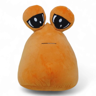 Мʼяка іграшка Інопланетянин Pou (Поу), 30 см (рудий) Nikopol 0348