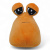 Мʼяка іграшка Інопланетянин Pou (Поу), 30 см (рудий) Nikopol 0348