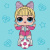 Картина за номерами L.O.L Surprise! Game on. Suite Princess 25x25см Ідейка KHO1319