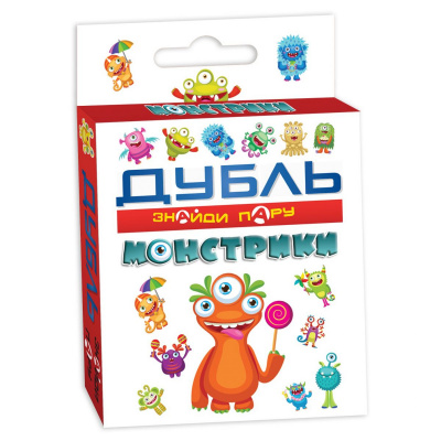 Настільна гра карткова Дубль Монстрики (укр) MIC 2258_C