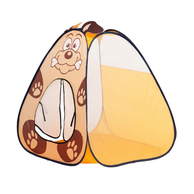 Намет дитячий Звірятка. Песик (90х90х95 см) coffee dog JY1709/10/11/12