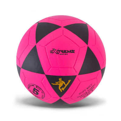 М'яч футбольний FB24521(Pink) розмір №5, ПВХ, 390 гр