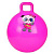 Мʼяч для фітнесу/фітбол Смайл (рожевий) MIC CB4502
