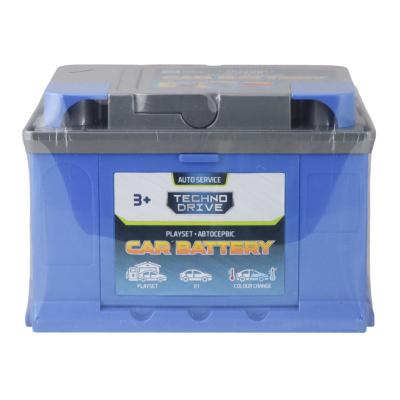 Ігровий набір "Car Battery - Автосервіс з мінімоделлю" SK-121SKS, зміна кольору, в асортименті