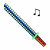 Меч Майнкрафт, салатовий MiC PR1625