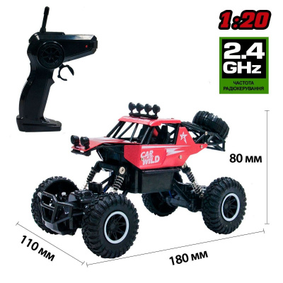 Машинка на радіокеруванні Off-Road Crawler - Car Vs Wild (Червоний) SULONG TOYS SL-109AR