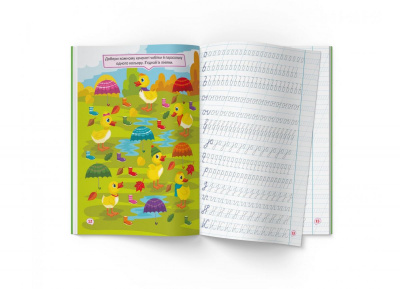 Прописи Готуємо руку до письма. Каліграфічний тренажер (укр) Crystal Book F00030082
