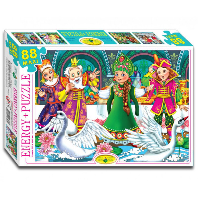 Пазли MAXI Царівна-жаба (88 елем) Київська фабрика іграшок 83460