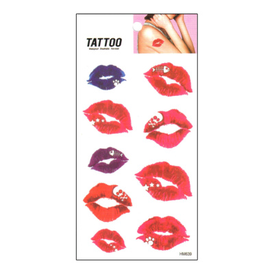 Тимчасове татуювання "Поцілунки Tattoo" 1020-HM639