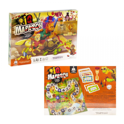 Настільна гра IQ-Марафон (укр) Dankotoys G-IQM-01-01U