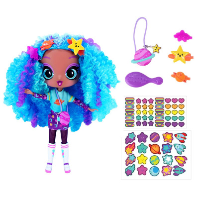Ігровий набір з лялькою FASHION DECORA GIRLZ - СЕЛЕСТІЯ (з аксесуарами та наклейками) DECORA GIRLZ D1007