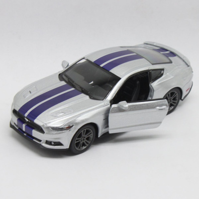 Машинка KINSMART Ford Mustang GT (срібляста) Kinsmart KT5386FW