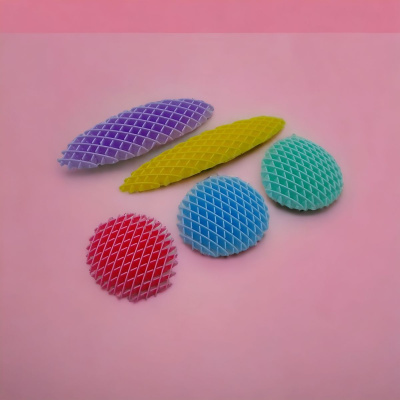 Іграшка-антистрес Губка для рук: Fidget Worm, ПОМАРАНЧЕВИЙ MIC MY412914