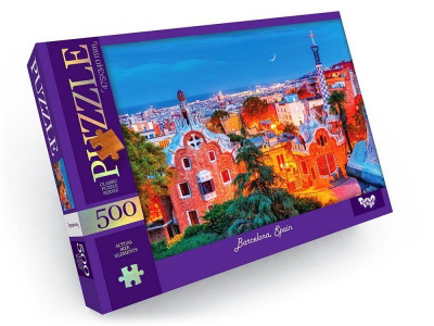 Пазли Барселона 500 ел Dankotoys C500-13-01,02,03,04...12